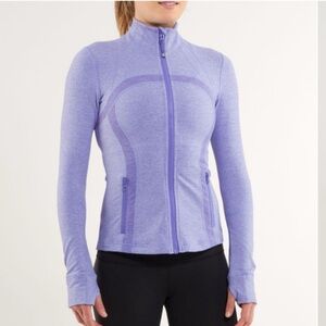 Lululemon Define Jacket *Soft Mini Check Heathered Persian Purple / Persian Ppl